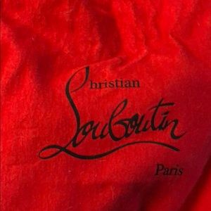 Christian louboutin black heels